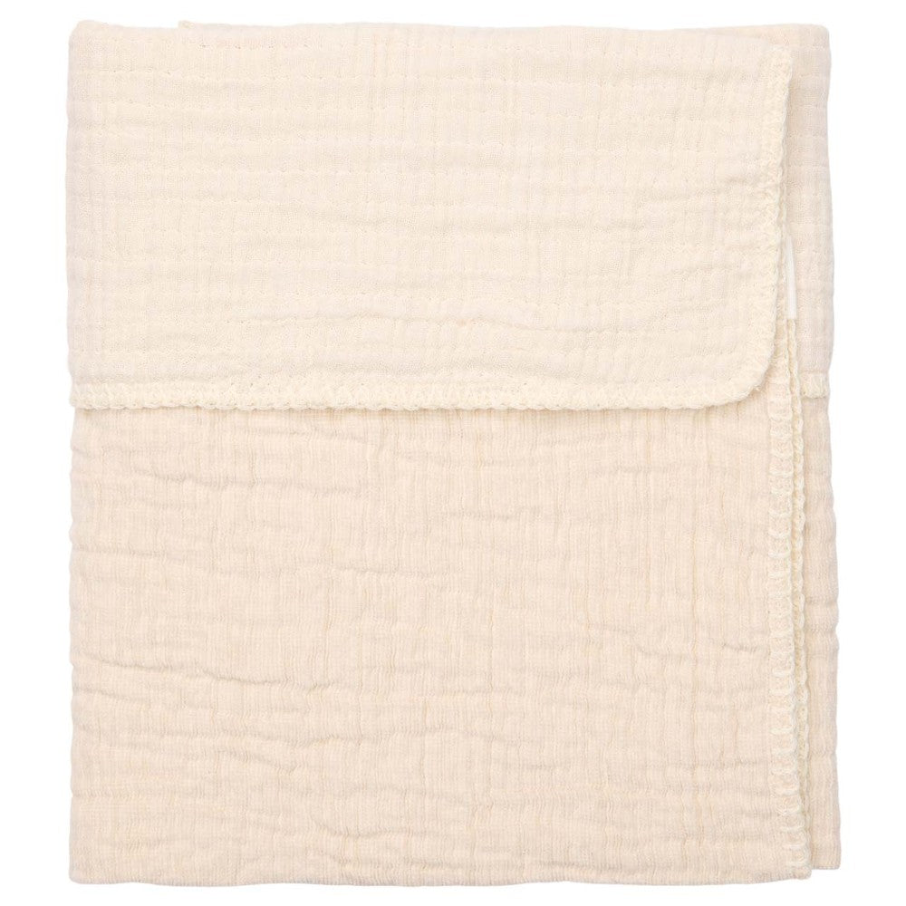 Koeka Ledikantdeken Rivoli warm white 100x150cm