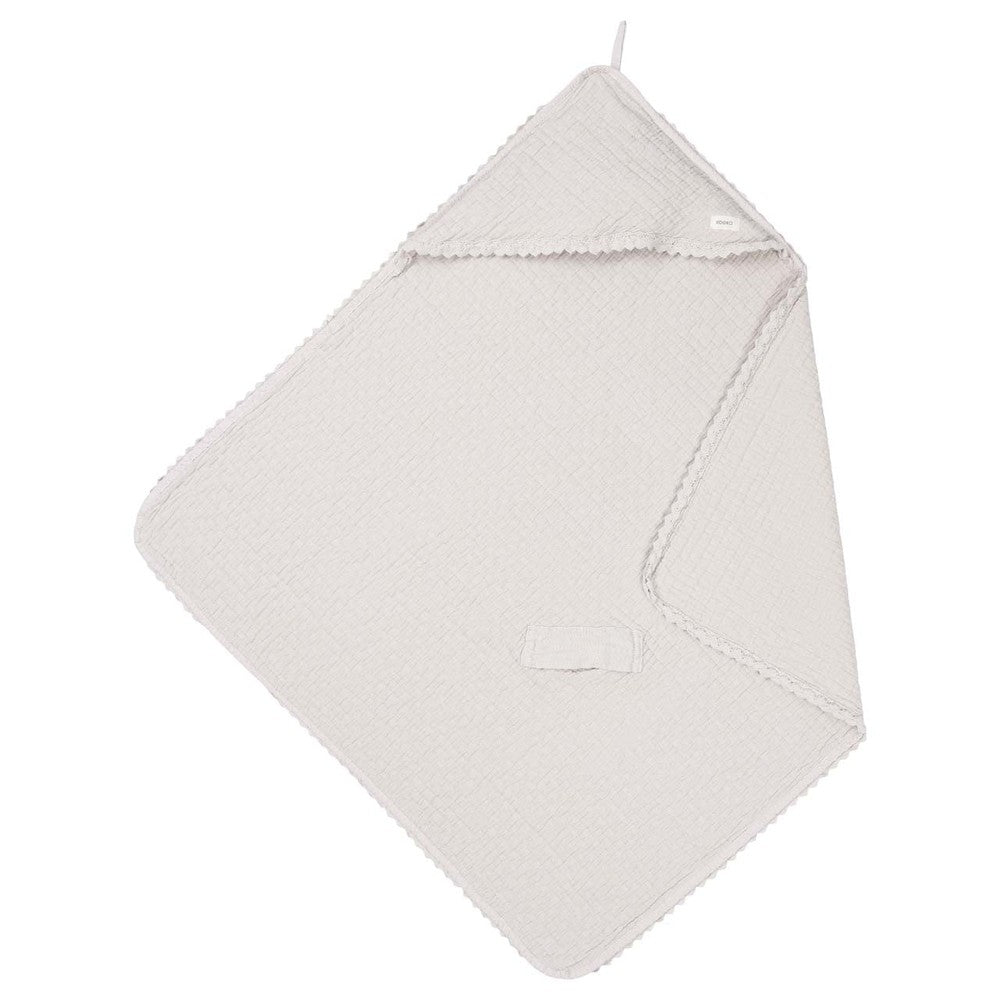 Koeka Omslagdoek Lace Elba stone 100x100cm