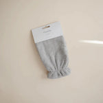 Mushie Organic Cotton Washandje - Grijs