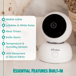 Béaba Zen Premium Smart Video Baby Monitor V2 - White