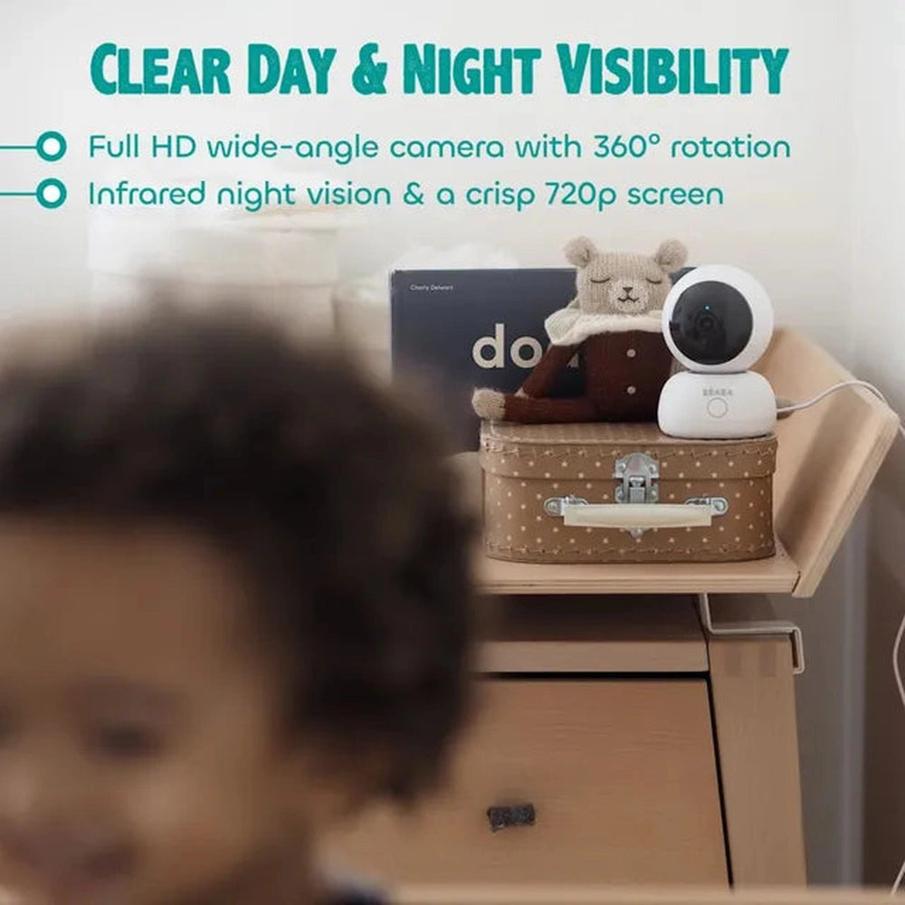 Béaba Zen Premium Smart Video Baby Monitor V2 - White