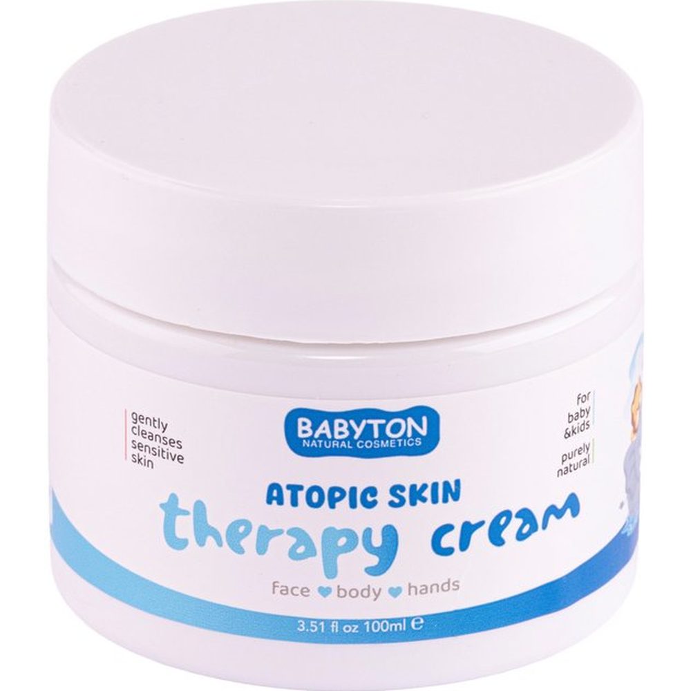 Babyton Natuurlijke Verzorgingscrème Atopische Huid - 100ml