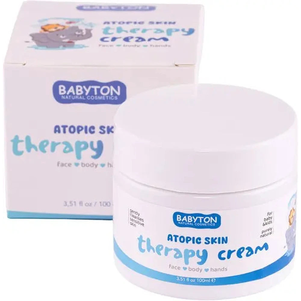 Babyton Natuurlijke Verzorgingscrème Atopische Huid - 100ml