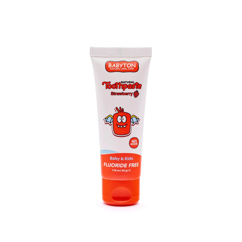 Babyton Natuurlijke Tandpasta 50g - Aardbei