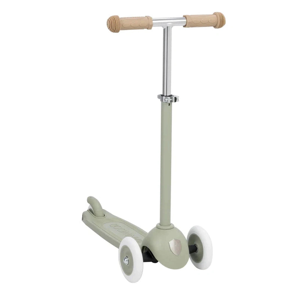 Trottinette Banwood Eco - avec panier - olive