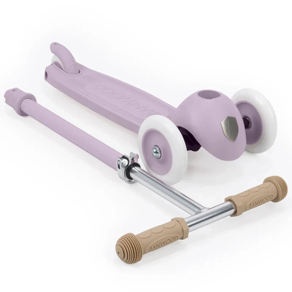 Banwood Eco Scooter Step - Met Mandje - Lavender