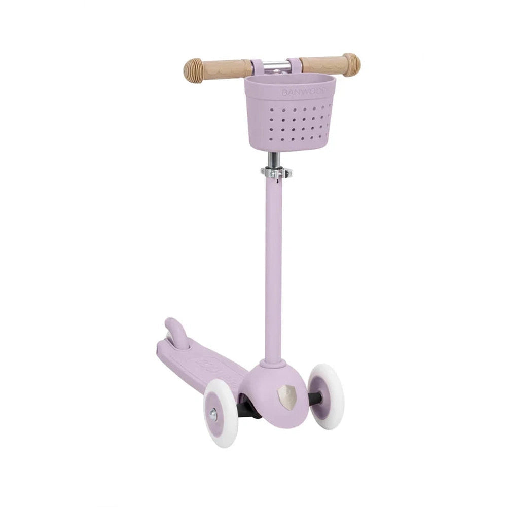Banwood Eco Scooter Step - Met Mandje - Lavender