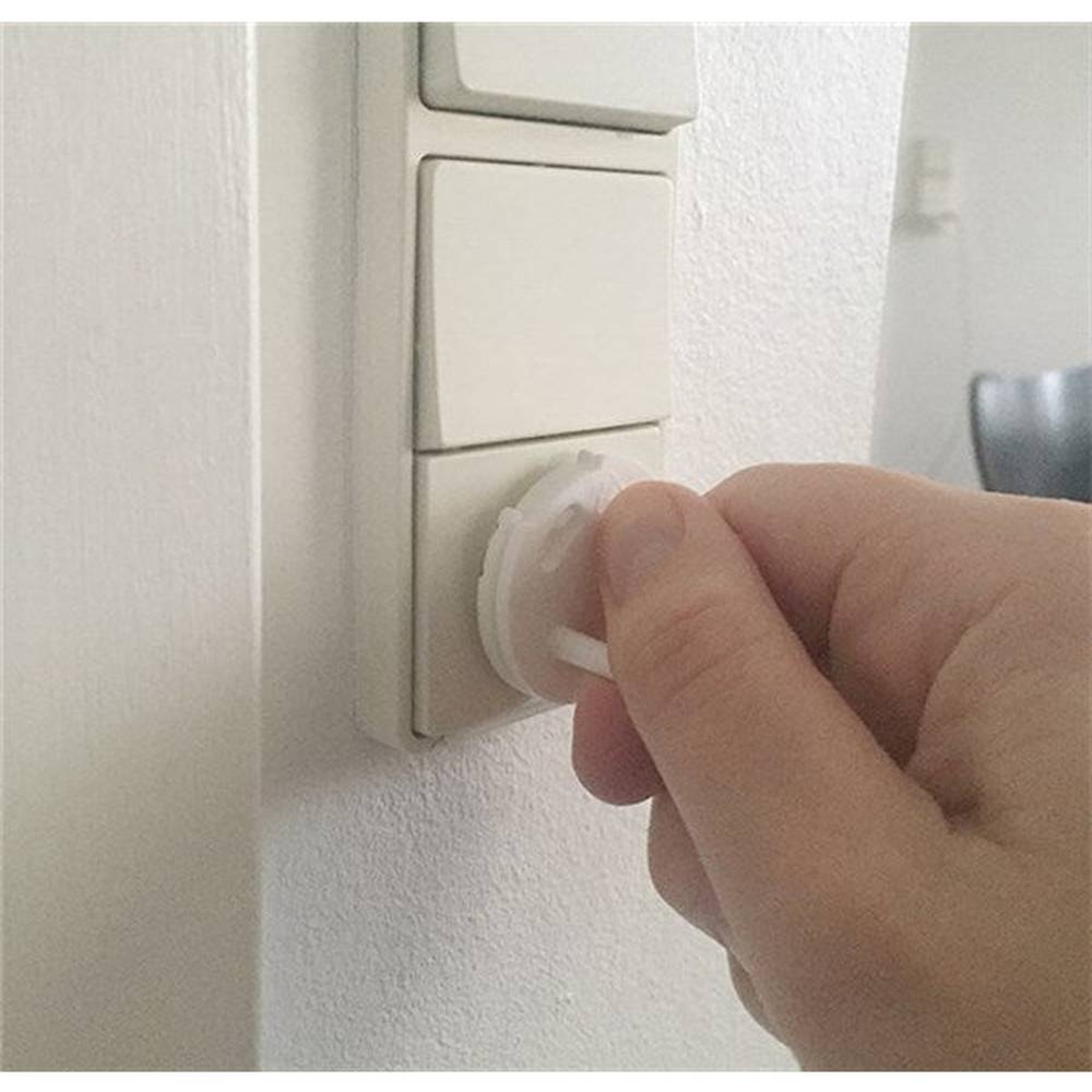 BabyDan Beschermkapje voor stopcontact - 12 stuks