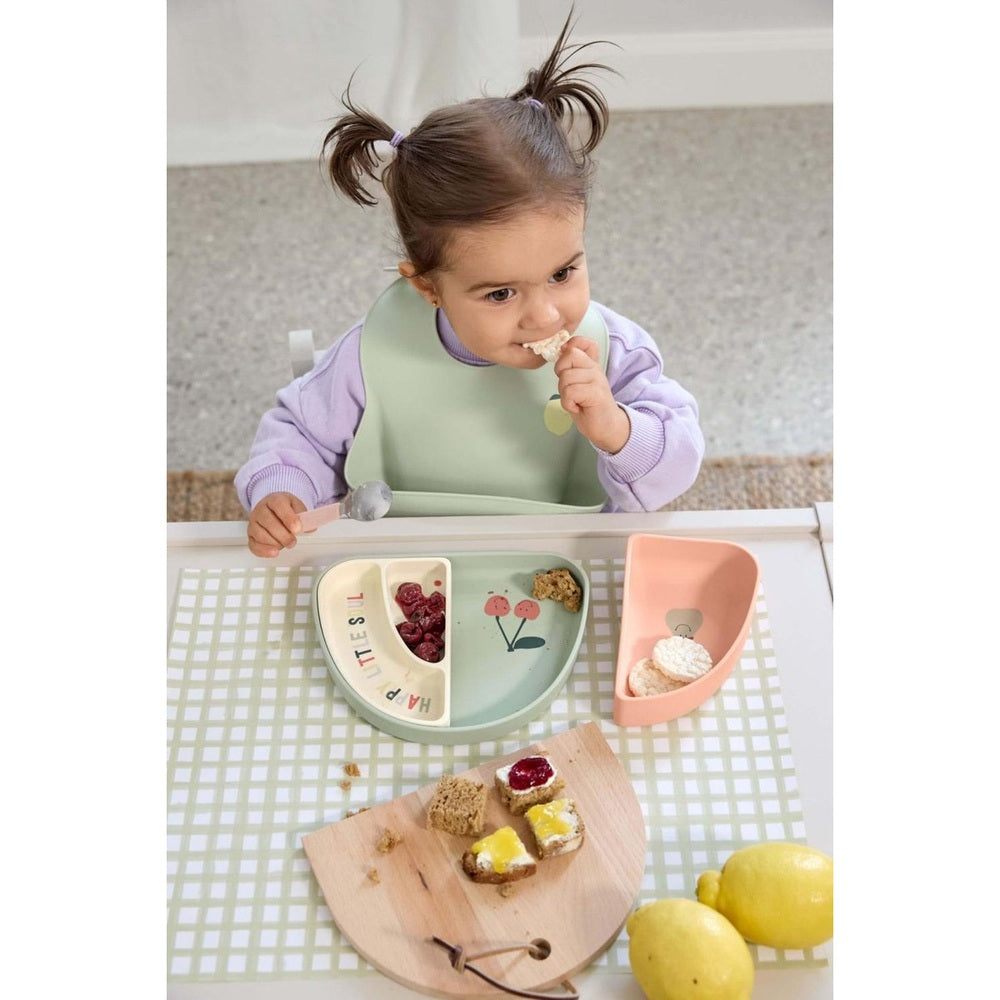 Lässig bord met vakken 3 delig - Happy Fruits Cherry