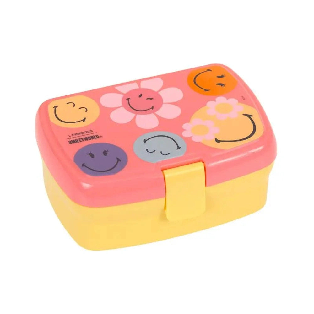 Lässig Lunchbox Smiley World - Dusty Rose