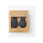 Cloby Leren Swaddle Clips - Zwart