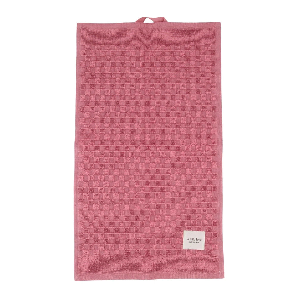 Zusss Gastendoekje A Little Love - Roze