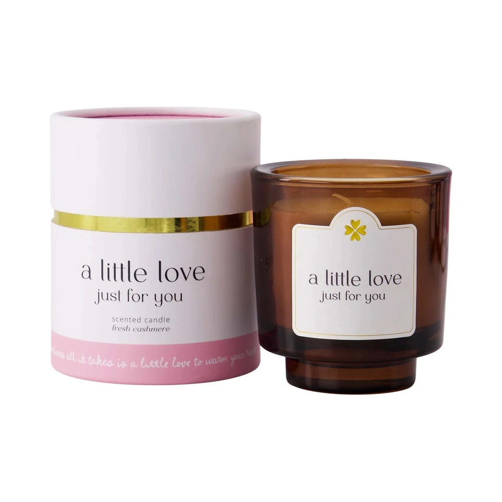 Zusss Geurkaars In Koker A Little Love Just For You Fresh Cashmere - Roze