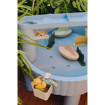 Liewood SEPP Table de jeu multifonction – table d’eau et table à sable – bleu – +3 ans