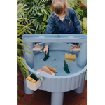Liewood SEPP Table de jeu multifonctionnelle – Table à eau et table à sable – Bleu – +3 ans