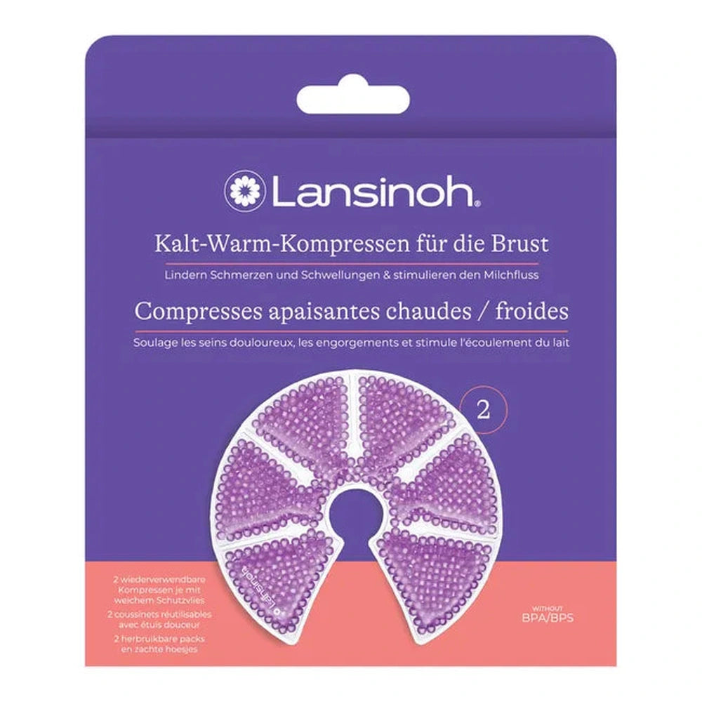 Lansinoh TheraPearl 3-in-1 Borsttherapie Warm & Koud
