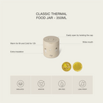 Citron Classic Thermosfles voor Voedsel 350 ml - Zeemeermin
