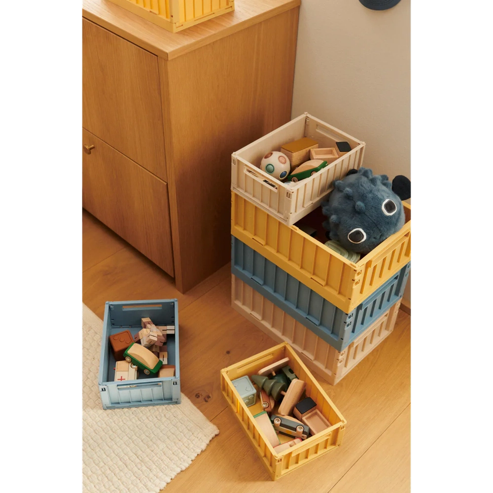 Liewood Weston Petite boîte de rangement 2-pack - Bleu plage