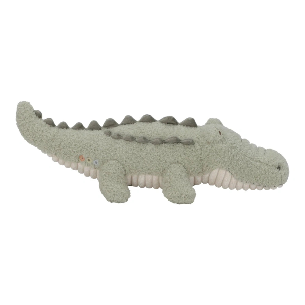 Little Dutch Safari Friends Knuffel Krokodil - Groen