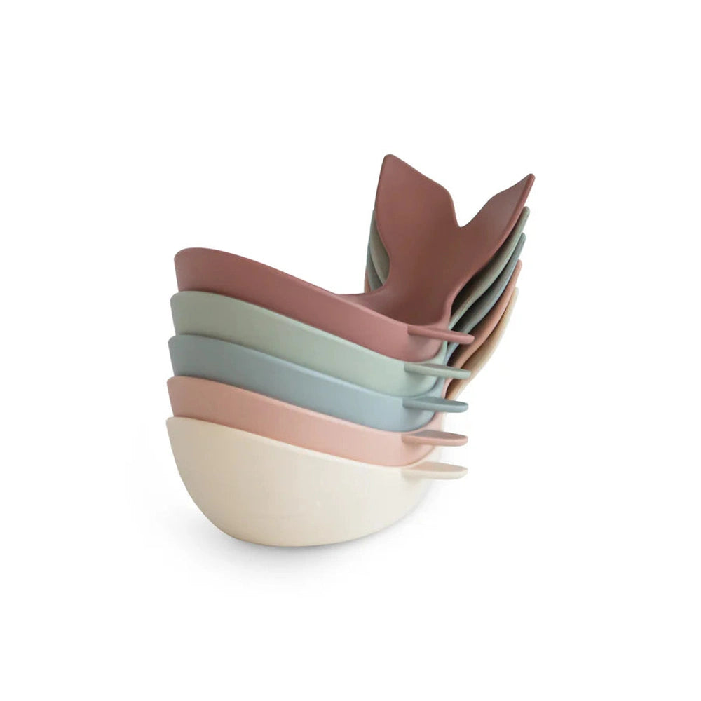 Mushie Whale Bath Stackers - Original