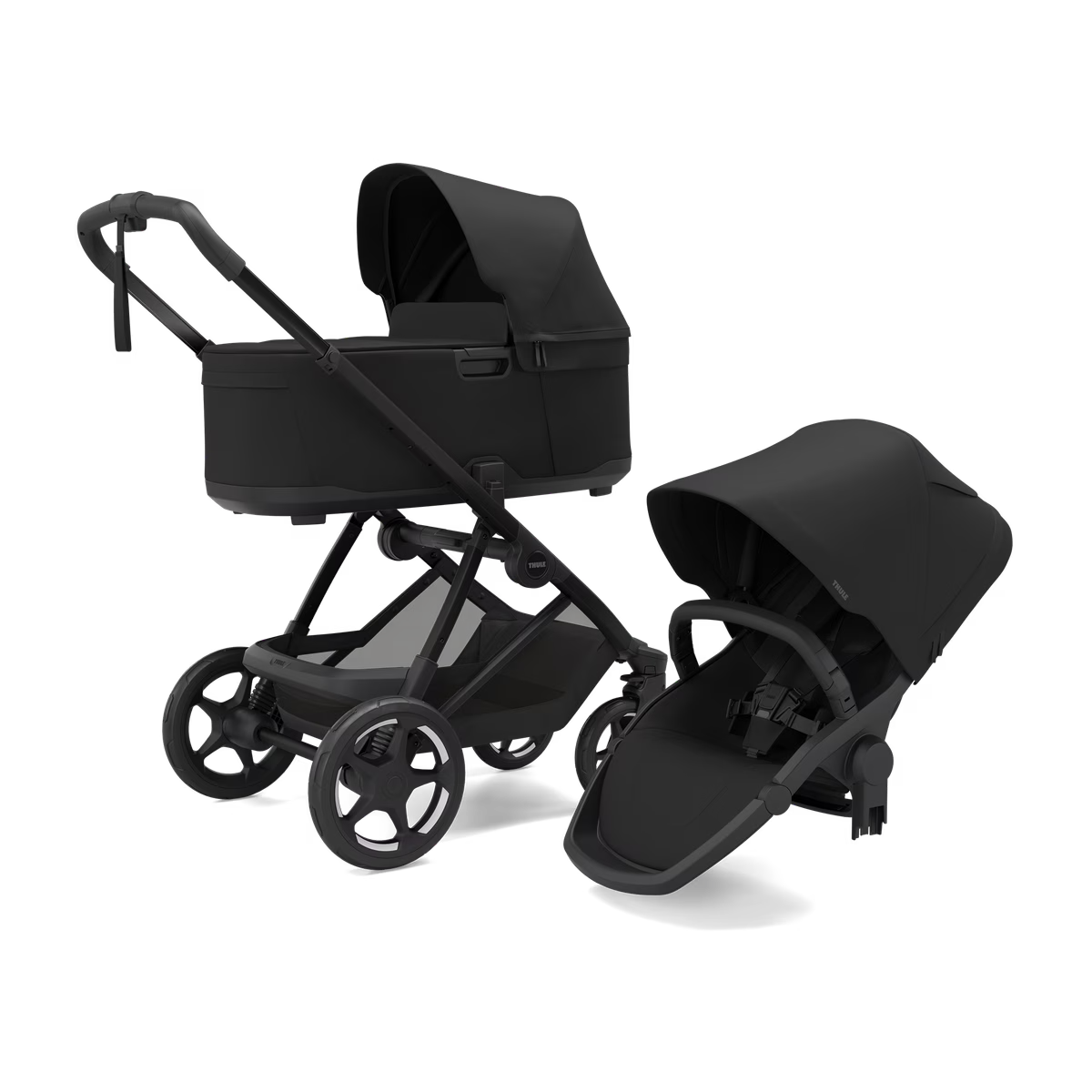 Thule Charm 2 in 1 Kinderwagen - Black