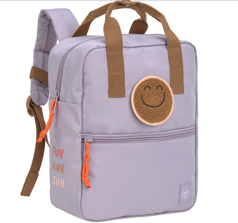 Lässig Rugzakje Mini Square Backpack Little Gang - Lila Smiley