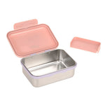 Lässig Lunchbox Brooddoos Roestvrij Staal - Happy Fruits Cherry