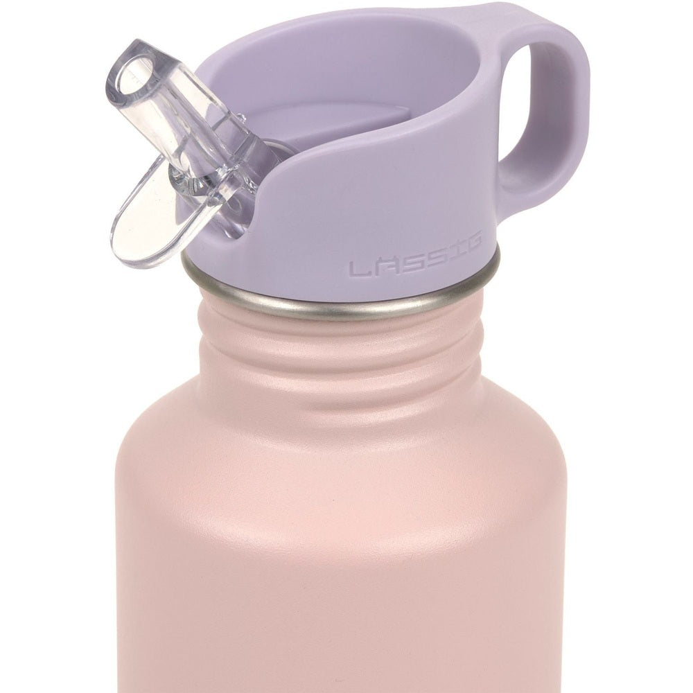Lässig Drinkfles RVS Happy Fruits 500 ml - Cherry