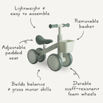 Mushie Mini Toddler Bike - Sand
