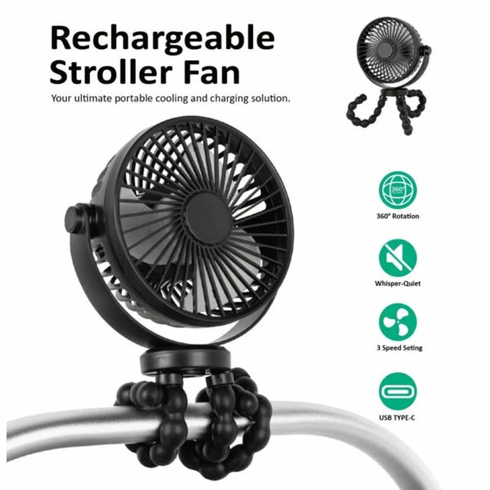 Ventilateur rechargeable Titaniumbaby
