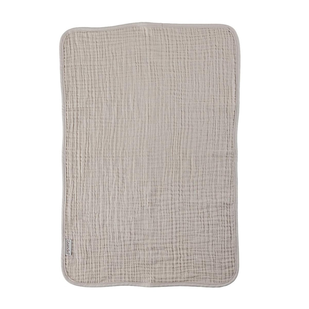 Leander Tetradoek Biologische Mousseline, 2-pack - Cappuccino / Mocca