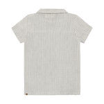 Minymo Hemd Korte Mouw Gestreept Odyssey Gray