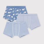 Petit Bateau 3 boxers multicolores