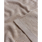 Hvid Blanket Bibi - Sand