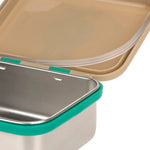 Lässig Lunchbox Stainless Steel Happy Trails - Frog