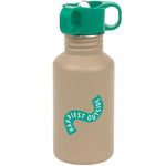 Lassig Bottle Stainless Steel Happy Trails - Frog