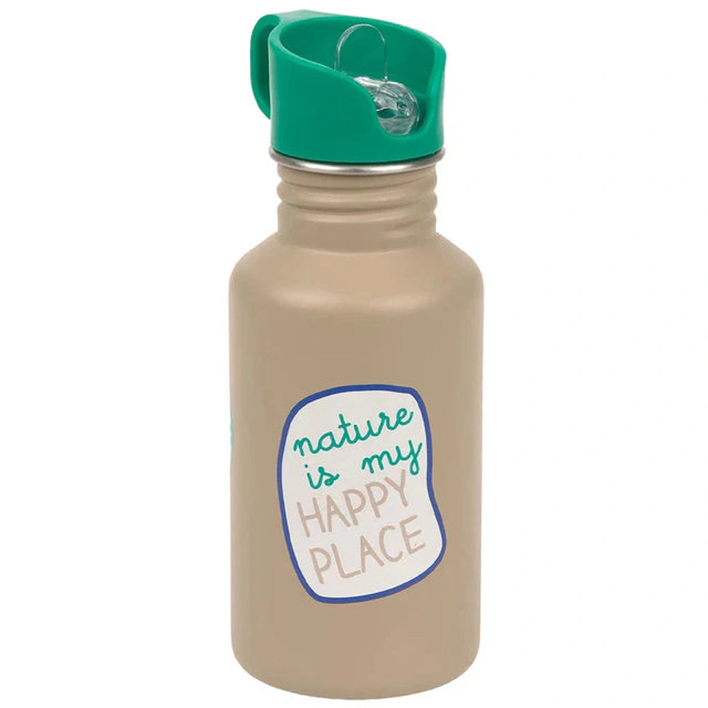 Lassig Bottle Stainless Steel Happy Trails - Frog