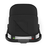 Uppababy Minu V3 Compact Stroller Jake Charcoal Carbon Frame Met Zwart Leer