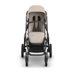Uppababy Vista V3 Kinderwagen Ada - Sandstone Mélange - Carbon Frame Met Kastanje Bruin Leer Nieuw: Leverbaar Juli 2026