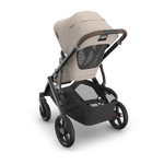 Uppababy Vista V3 Kinderwagen Ada - Sandstone Mélange - Carbon Frame Met Kastanje Bruin Leer Nieuw: Leverbaar Juli 2026