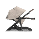 Uppababy Vista V3 Kinderwagen Ada - Sandstone Mélange - Carbon Frame Met Kastanje Bruin Leer Nieuw: Leverbaar Juli 2026