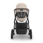 Uppababy Vista V3 Kinderwagen Ada - Sandstone Mélange - Carbon Frame Met Kastanje Bruin Leer Nieuw: Leverbaar Juli 2026