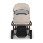 Uppababy Vista V3 Kinderwagen Ada - Sandstone Mélange - Carbon Frame Met Kastanje Bruin Leer Nieuw: Leverbaar Juli 2026