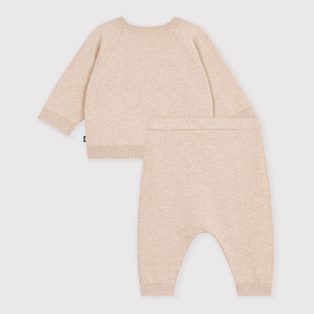 Petit Bateau Set Van 2 Stuks - Ecru
