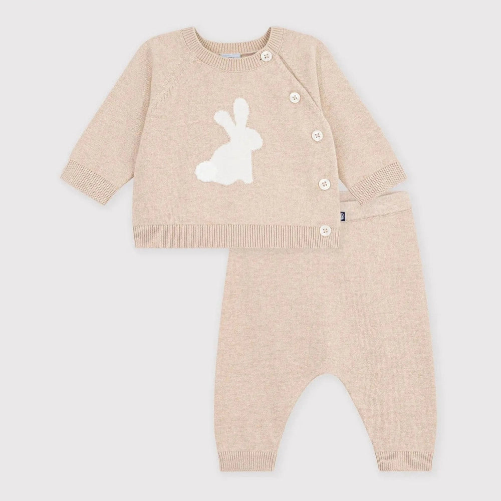 Petit Bateau Set Van 2 Stuks - Ecru