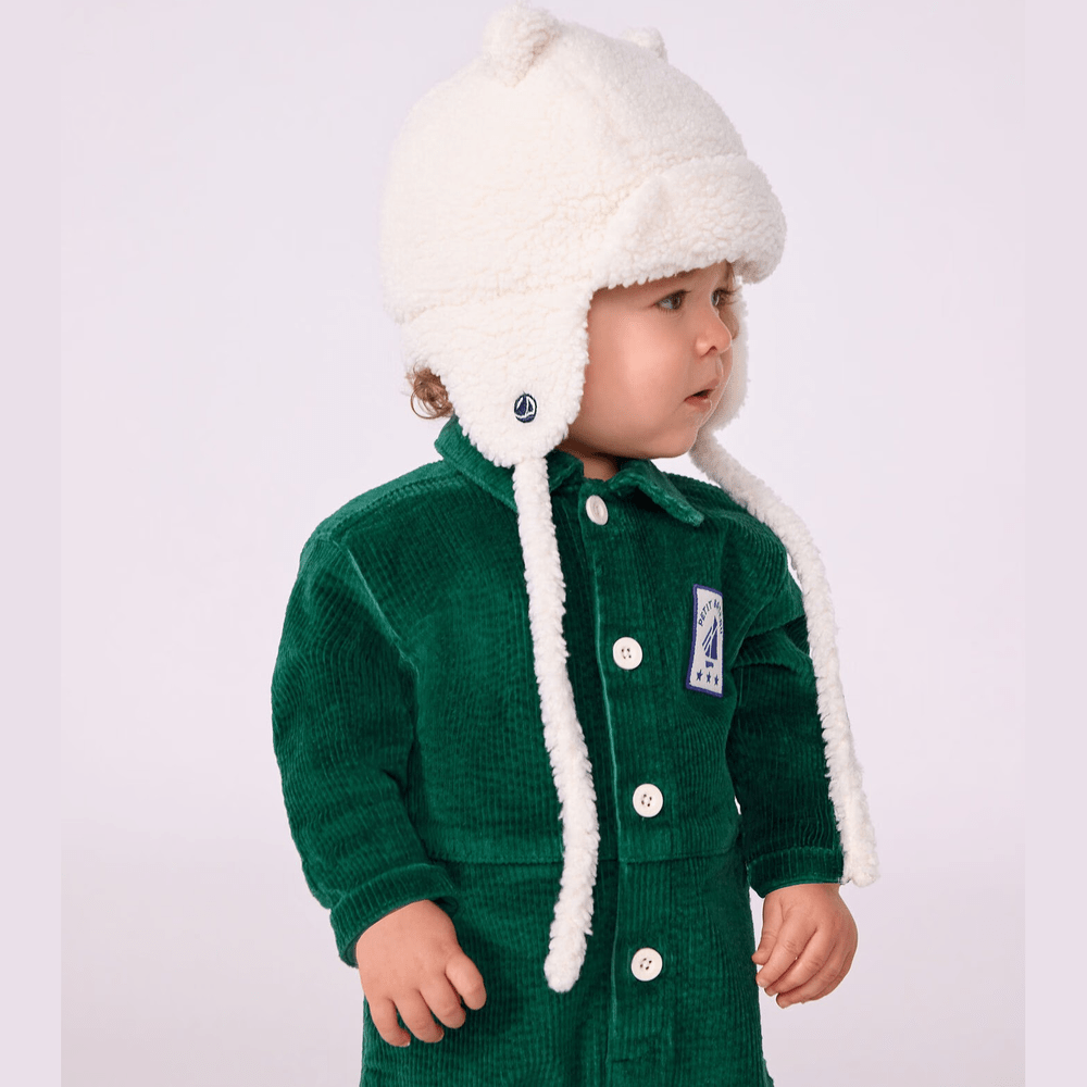 Petit Bateau Mutsje - Ecru
