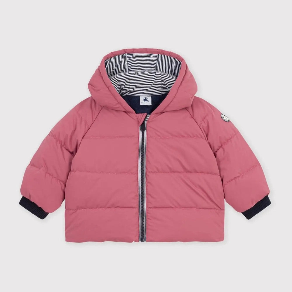 Petit Bateau Gewatteerde Jas - Roze