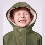 Petit Bateau Gewatteerde Waterdichte Jas - Multicolor