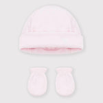 Petit Bateau Mutsje En Wanten - Multicolor