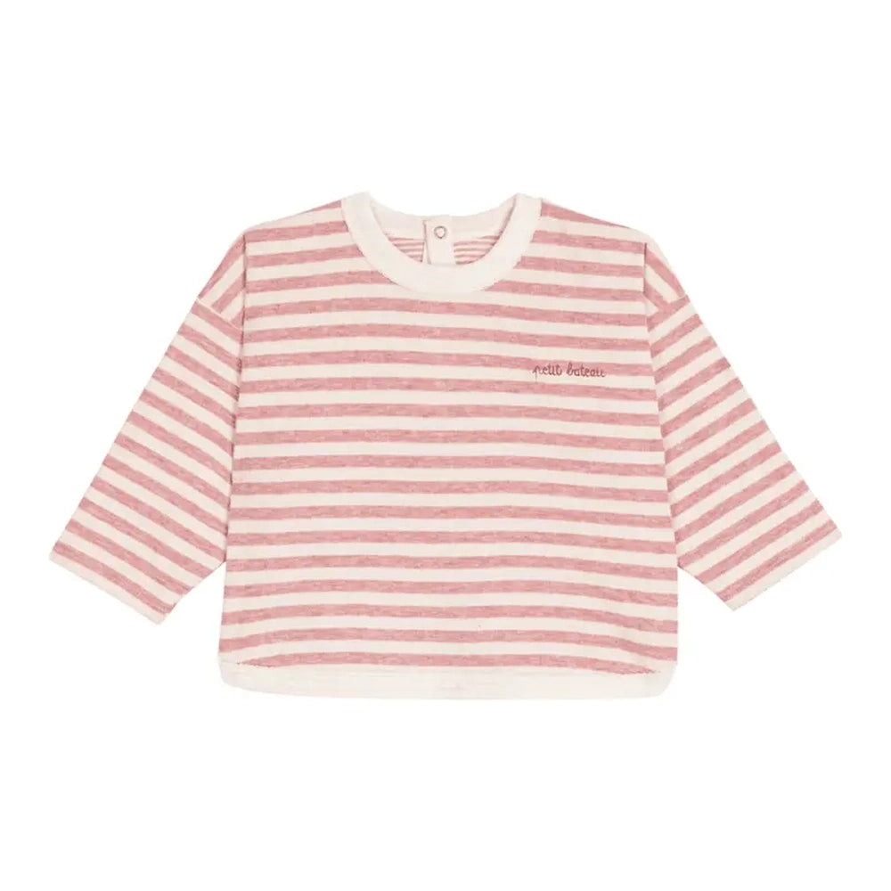 Petit Bateau T-Shirt Lange Mouwen - Roze